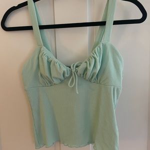 Forever 21 mint green tank